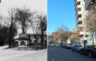 Comparativa de la avenida de Barañáin entre 1967 y 2023