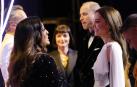Los príncipes de Gales, en los premios Bafta
