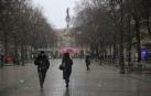 Nieve en Pamplona