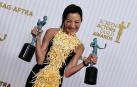 Imágenes de la alfombra roja de los Premios del Sindicato de Actores
