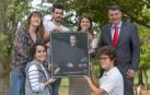 Los autores del proyecto "Lope estrena comedia", nominado a los Premios Talía. Primera fila, de izquierda a derecha: Carmen Baleztena y Germán Beltramo; segunda fila: Izaro Díaz, Gabriel Garza, Irene Ortiz y Carlos Mata