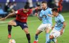Duelo entre Chimy Ávila y Javi Galán en El Sadar