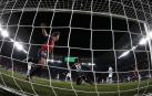 Momento en que Osasuna marca el gol que fue anulado por un fuera de juego del Chimy que no lo era. Grave error del VAR cuando se jugaba el minuto 73 de partido
