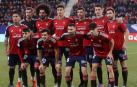 Once de Osasuna frente al Celta