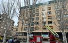Los bomberos han sofocado un incendio en un piso de Iturrama