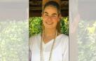 Martina Novatzky, en el sur de India, donde imparte dos retiros anuales de quince días.