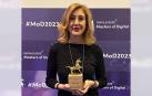 Laura Urquizu, con el galardón