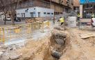 Imagen de las obras que se están haciendo en la zona de la Misericordia