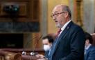 El exdiputado socialista Juan Bernardo Fuentes Curbelo (Tito Berni), durante un pleno en el Congreso del 25 de enero de 2022