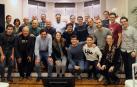 Equipo ciclista del Colegio de Médicos de Navarra con Chente García Acosta