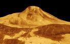 Imagen tridimensional del Maat Mons, el volcán más alto de Venus
