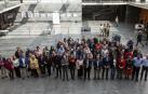 Inauguración de la exposición '1903 Viaggio in Italia-Italia bajo la mirada de Ramón y Cajal', en el Parlamento de Navarra