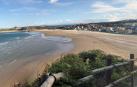 Playa de La Concha, en Suances