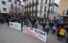 Imagen de la concentración llevada a cabo el viernes frente al Ayuntamiento de Alsasua.