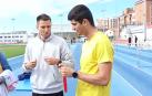 Vídeo de Asier Martínez y Andrew Pozzi en el estadio Larrabide