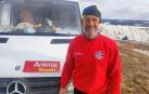 Francisco Javier Alemanno, musher de Berriozar, corrió en Suecia