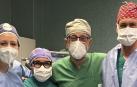 Imagen del equipo formado por los oculistas Enrica Sarnicola (i-d), Enza Suozzo, Vincenzo Sarnicola y Michele Reibaldi