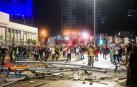 Disturbios durante la noche en las calles de Tel Aviv