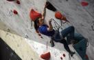 Fotos del Campeonato navarro de escalada de dificultad. /