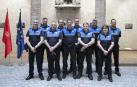 Imagen de los nuevos subinspectores de Policía Municipal de Pamplona