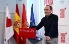 Esparza, este miércoles, en rueda de prensa