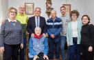 El alcalde Enrique Maya homenajea en su centésimo cumpleaños a Benita Plaza Fernández de las Heras