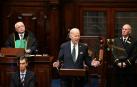 Joe Biden, en la Cámara Baja del Parlamento irlandés