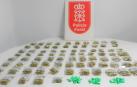 Droga incautada por la Policía Foral
