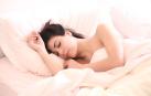 Imagen de archivo de una mujer durmiendo