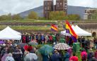 Fotos del homenaje en Pamplona a los navarros asesinados tras el golpe de Estado de 1936