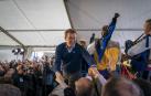 El presidente del PP, Alberto Núñez Feijóo, participa en un acto del PP de Cantabria en la localidad de Vega de Pas