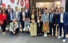 La consejera Gómez, con representantes de las empresas participantes