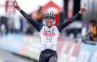 Pogacar celebra la victoria en la Amstel Gold Race
