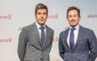 De izquierda a derecha, Carlos Taberna y Carlos García-Ciriza, directores de Abante en Pamplona