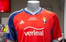 La camiseta de juego con la que Osasuna se enfrentó al Athletic en la ida de las semifinales de la Copa del Rey