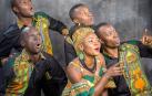 El quinteto ugandés Aba Taano ofrece esta tarde un concierto solidario en la parroquia de San Nicolás de Pamplona.