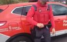 Una linterna de descargas eléctricas, intervenida por la Policía Foral