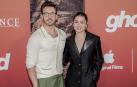 Chris Evans y Ana de Armas, en el estreno de 'Ghosted'
