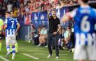 Fotos del partido Osasuna-Real Sociedad y del homenaje a la plantilla de 2005./