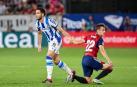 Fotos del partido Osasuna-Real Sociedad y del homenaje a la plantilla de 2005./
