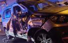 Accidente de tráfico en la calle Río Queiles de Pamplona