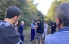 Instante de la grabación del documental sobre la historia de Inasa.