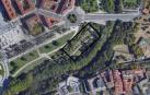 Espacio para las txoznas en el parque del Runa