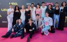Protagonistas de la serie de televisión 'UPA next', heredera de 'Upa dance, un paso adelante'