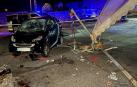 El vehículo, que estaba conducido por una octogenaria, irrumpió en el recinto del concierto y chocó contra la carpa