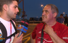 Imagen del aficionado rojillo entrevistado por El Chiringuito