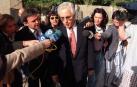 Gabriel Urralburu, a la llegada al juicio
