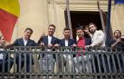 Recepción del Gobierno de Navarra a Osasuna tras la final de la Copa del Rey.