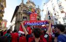 Recepción a Osasuna en el Ayuntamiento de Pamplona tras la Copa del Rey.