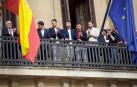 Recepción del Gobierno de Navarra a Osasuna tras la final de la Copa del Rey.